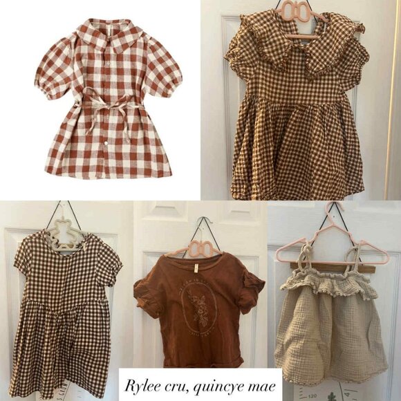 bundle of 17 girls items RYLEE CRU, QUINCYE MAE, ZARA, LES PETITES NATURES ETC.. - Picture 1 of 9